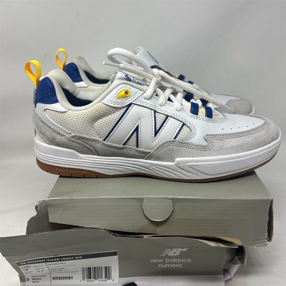 New Balance Tiago Lemos 808 Men's Beige Skate Sneakers Sz 10